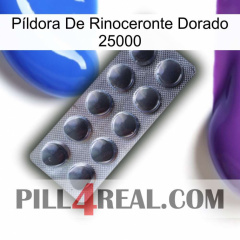 Píldora De Rinoceronte Dorado 25000 30